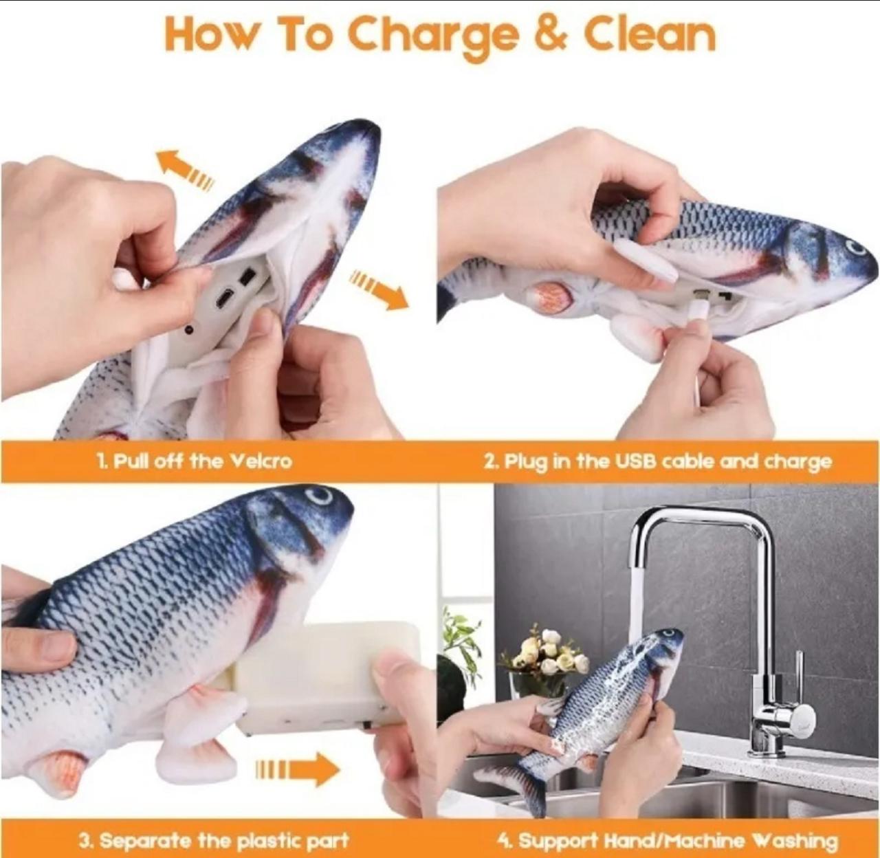 Miniatura 7 de PEZ JUGUETE PARA GATOS